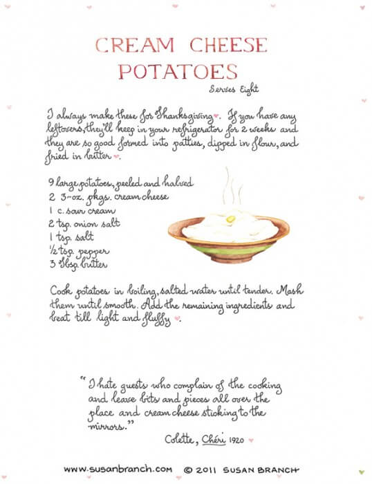 cream cheese potatoes