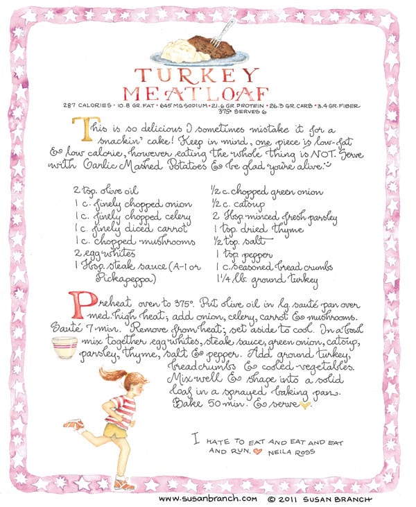 Turkey Meatloaf | Susan Branch Blog