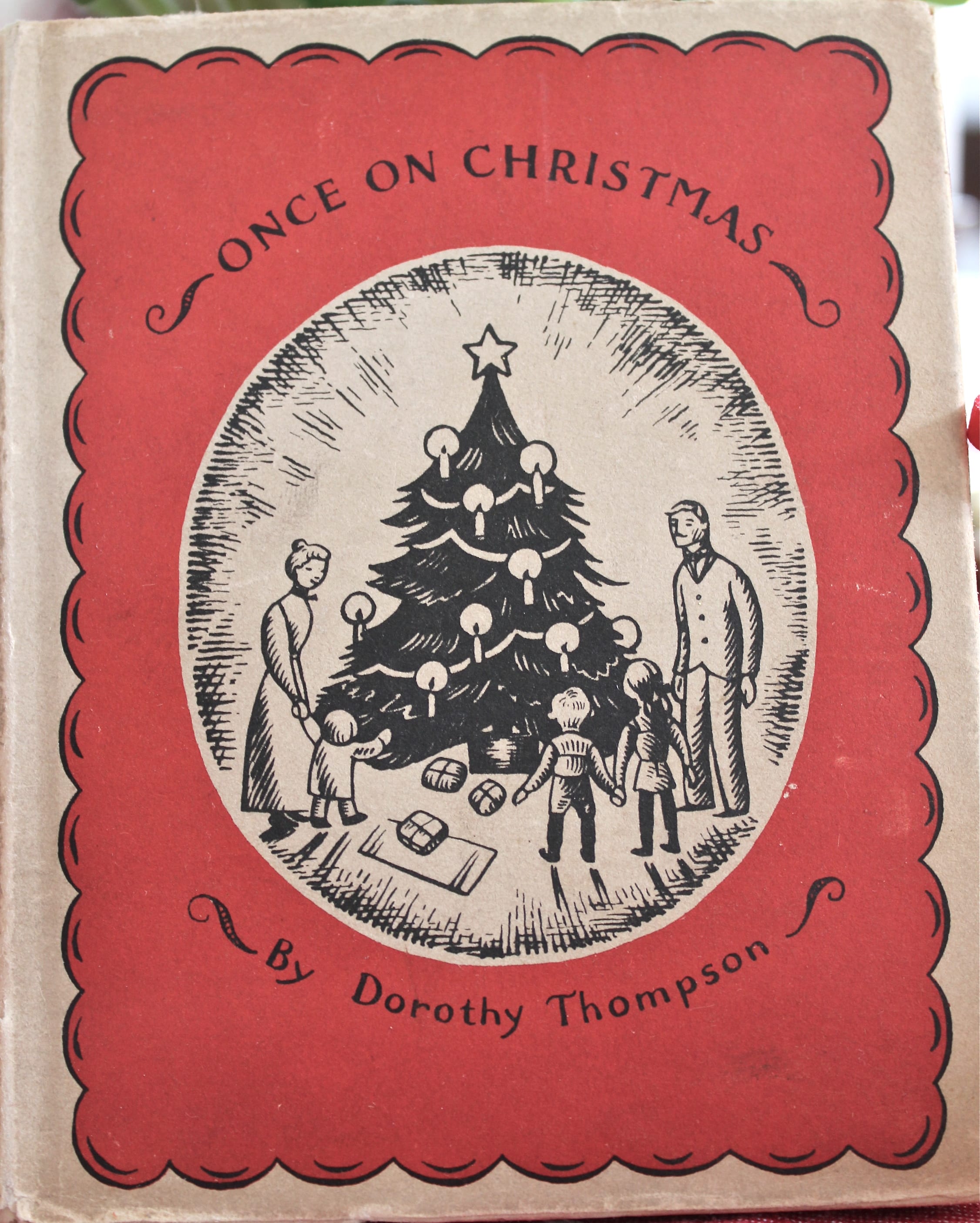 vintage Christmas Book