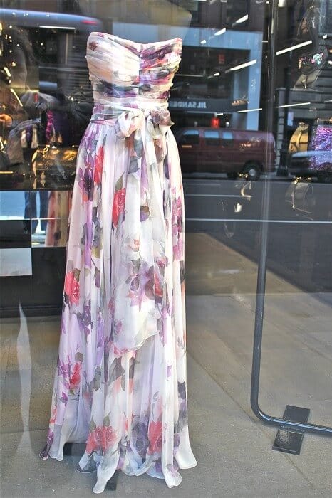 window shopping in New York