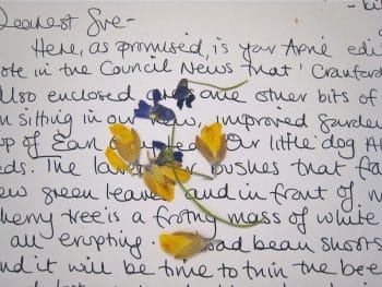 Letter from Rachel