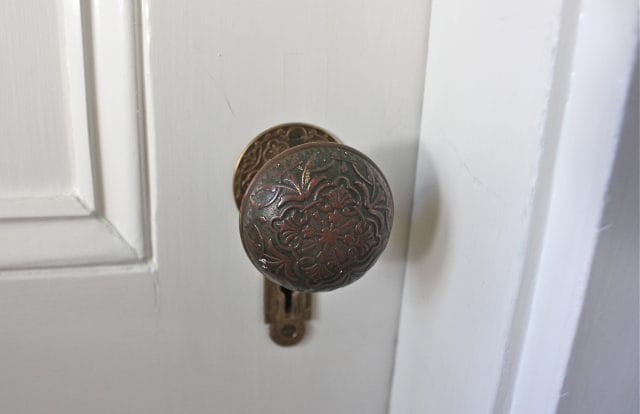 brass knobs