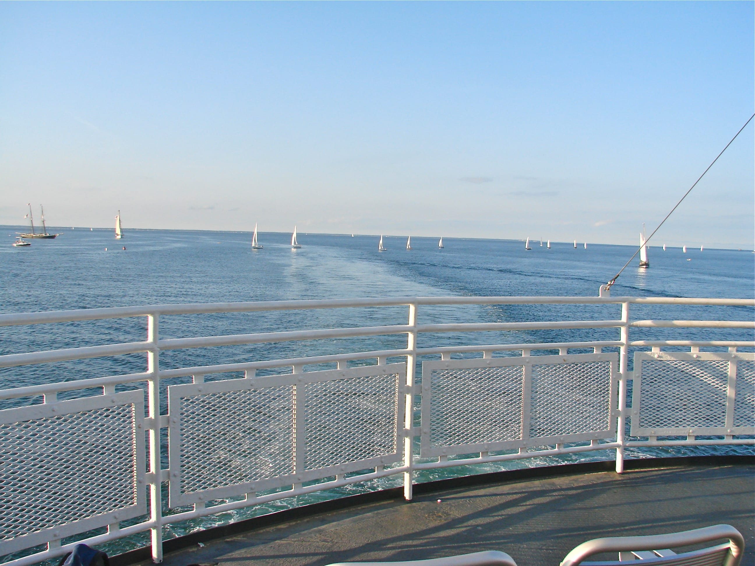 On the ferry to the Cape
