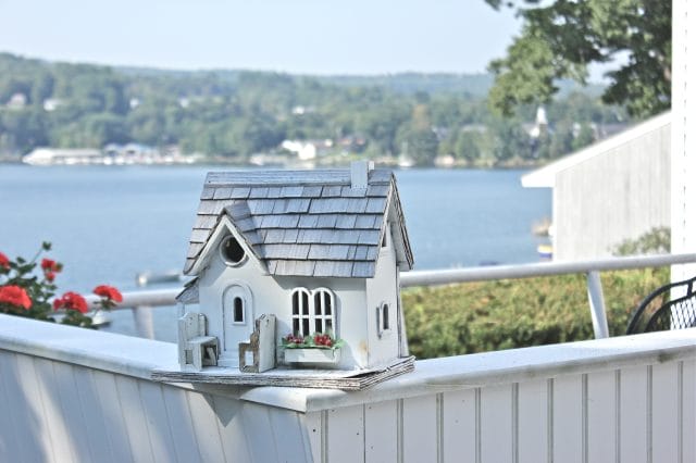 Birdhouse at the lake