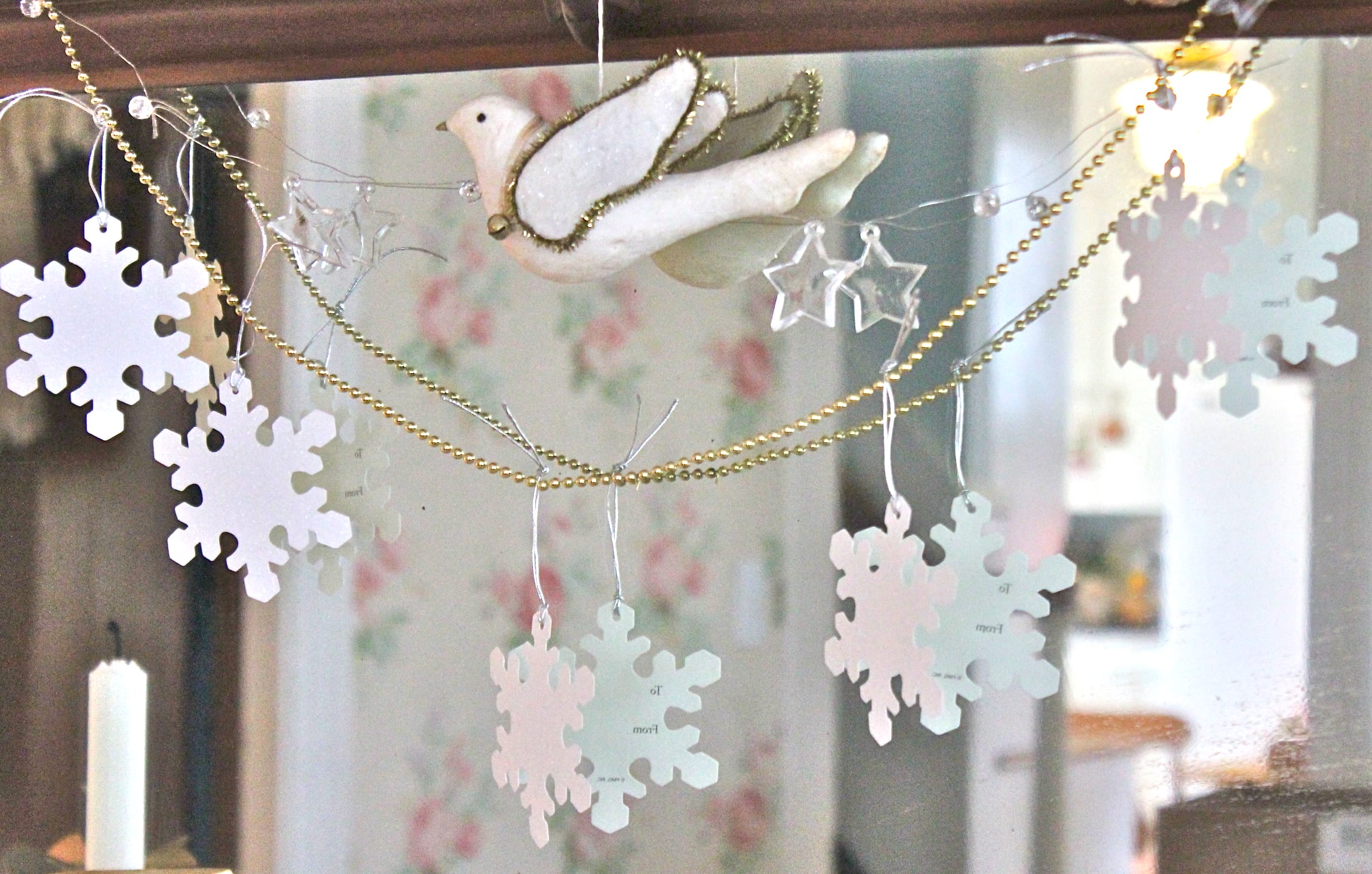 stars, birds, snowflakes