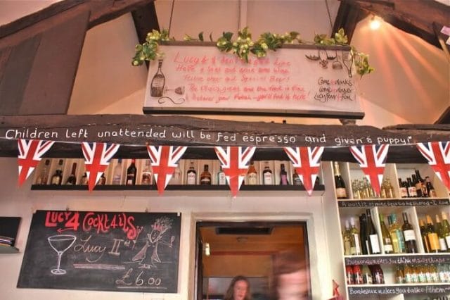 an English pub in Ambleside