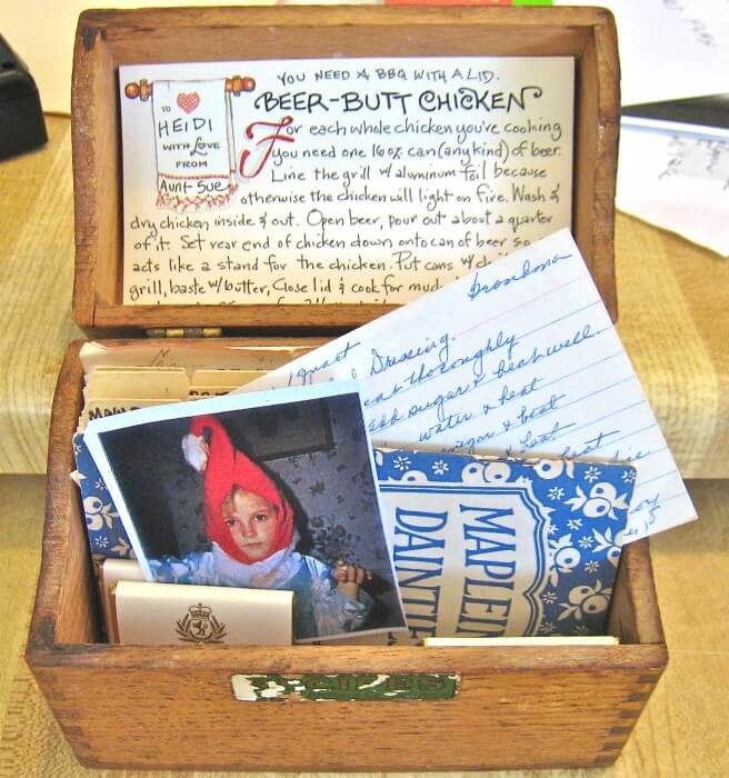 Heidi's recipe box