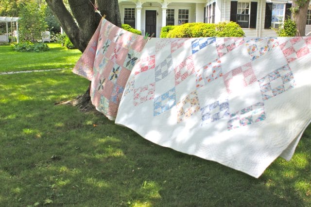 quilts on the line