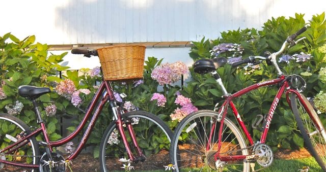 bikes and porches