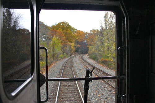 back of the train