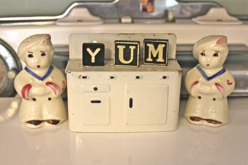 All kinds of old stoves