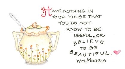 william morris quote
