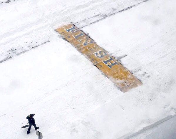 Boston Marathon finish line