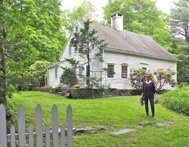 me at Gladys Taber's Stillmeadow