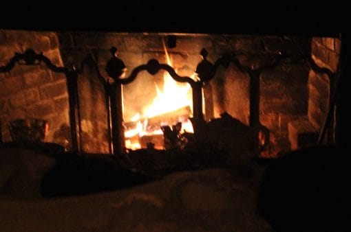 cozy fire