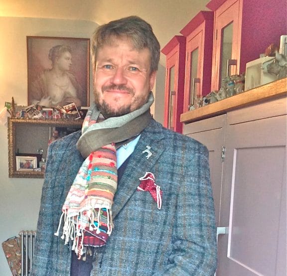 dapper paul with mustache