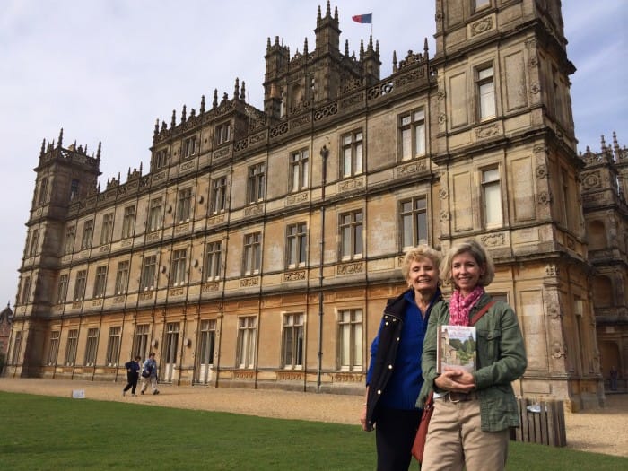 Kay & Cheryl at Highclere