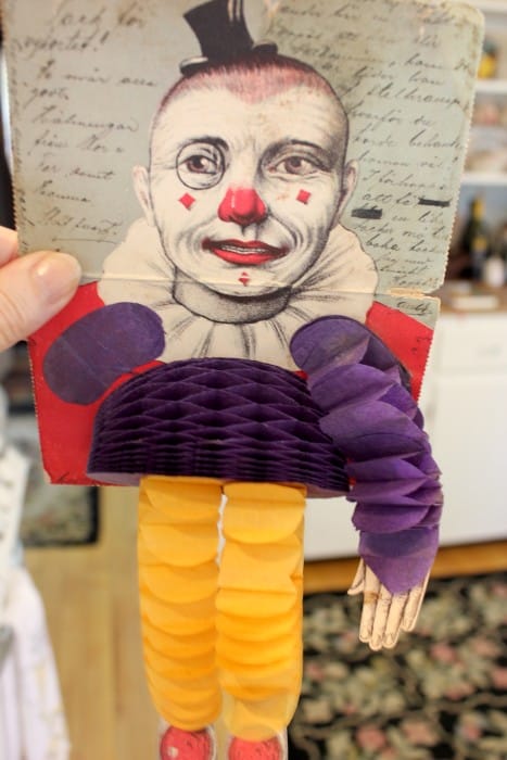 old clown card