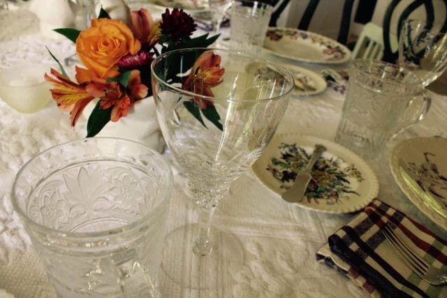 vintage glassware