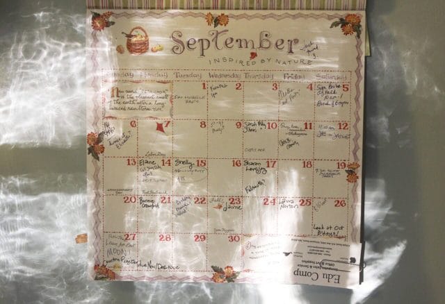 September calendar