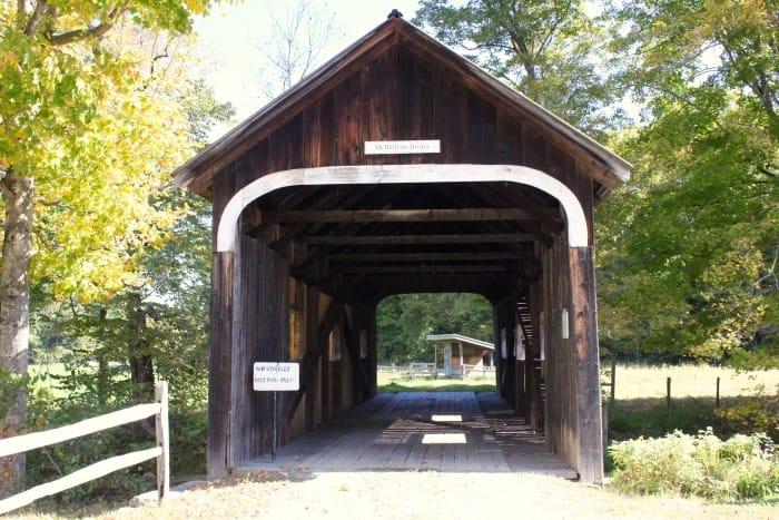 Vermont covered bridge