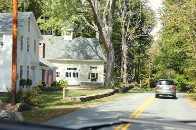 love the flags in Vermont