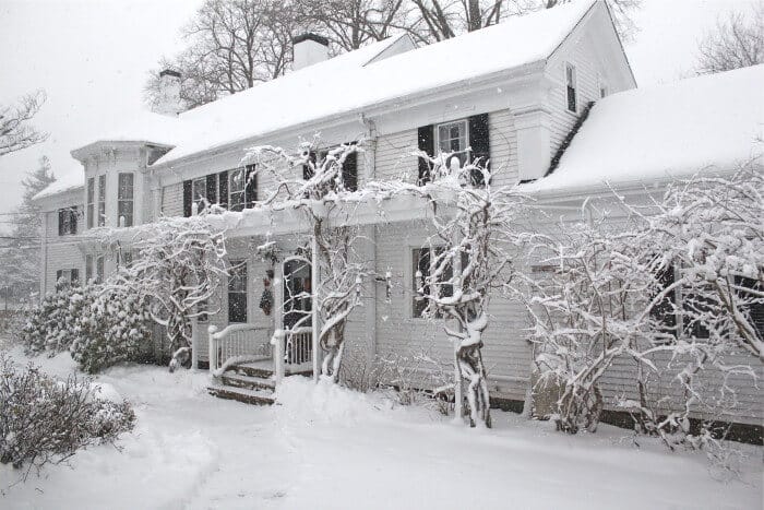Winter storm Martha's Vineyard