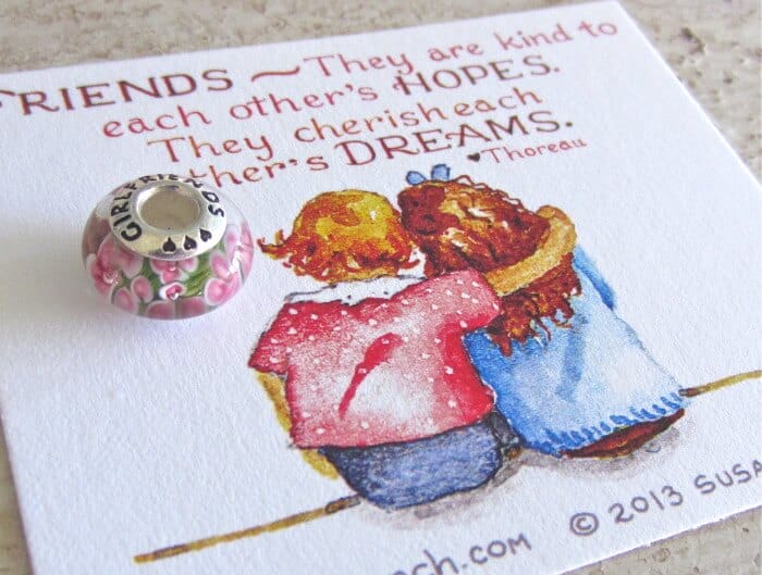 Girlfriends dream charm