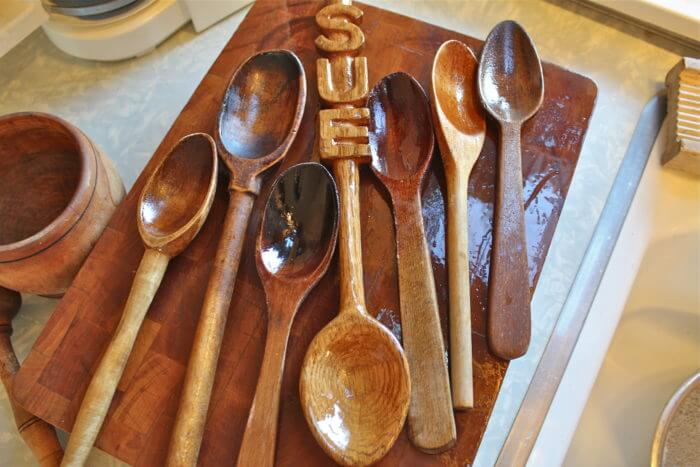 wooden spoons