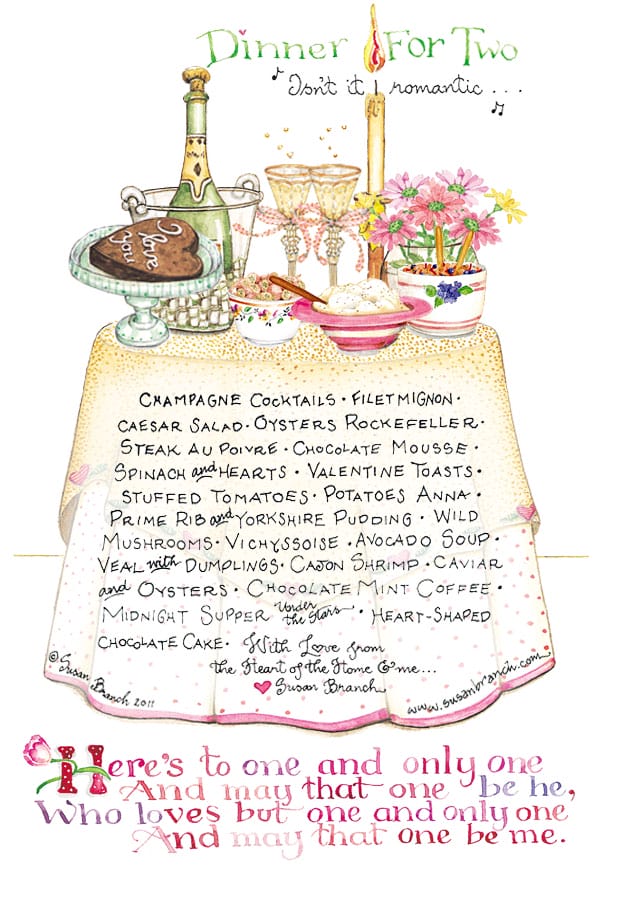 I could post a dozen pictures of cookbooks by Susan Branch. I love her  style of whimsical, illustrated recipes. : r/CookbookLovers