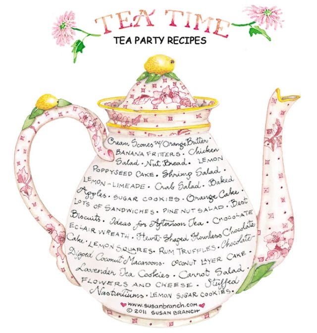 Tea Party Recipes